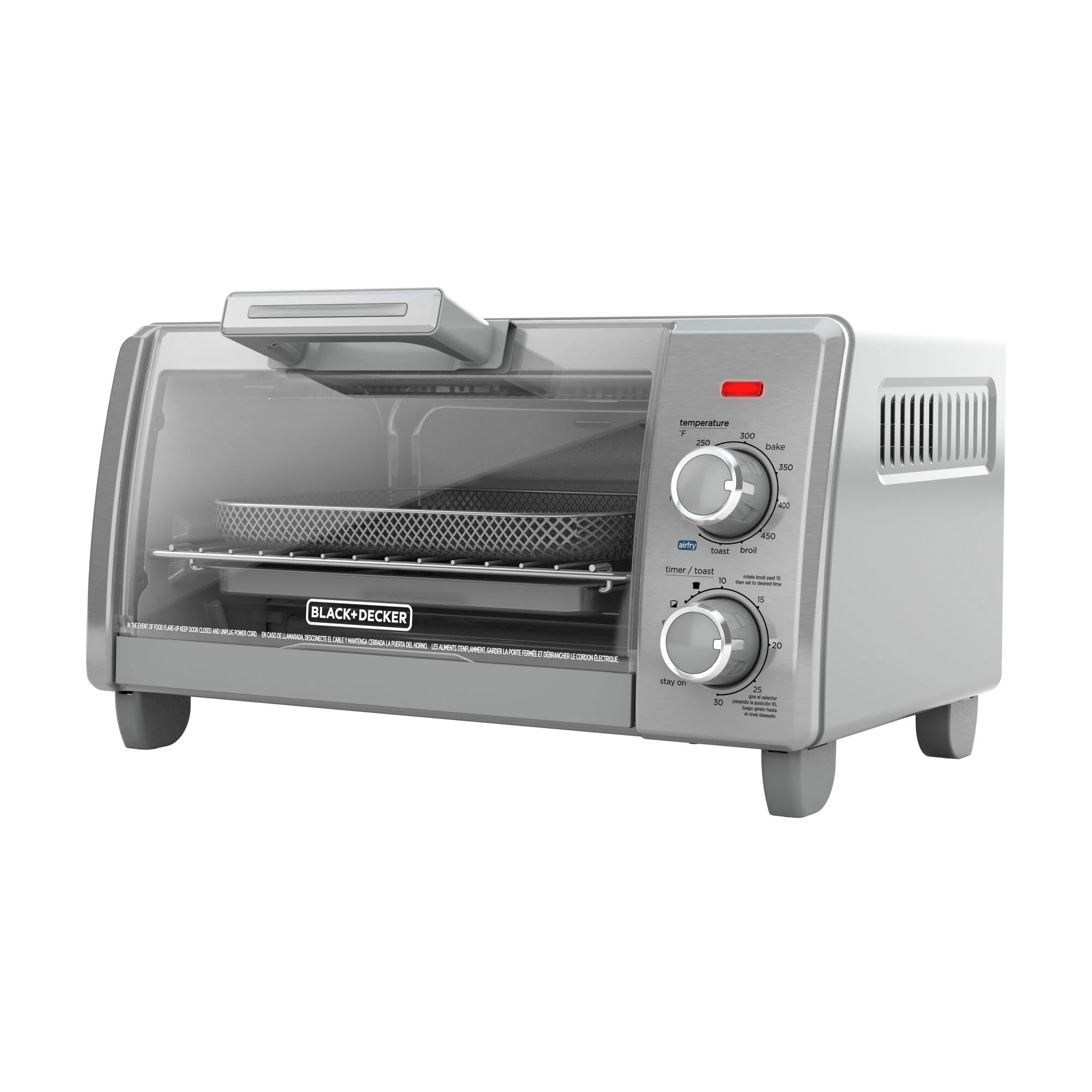 BLACK+DECKER Crisp 'N Bake air fry toaster oven (TO1787SS)