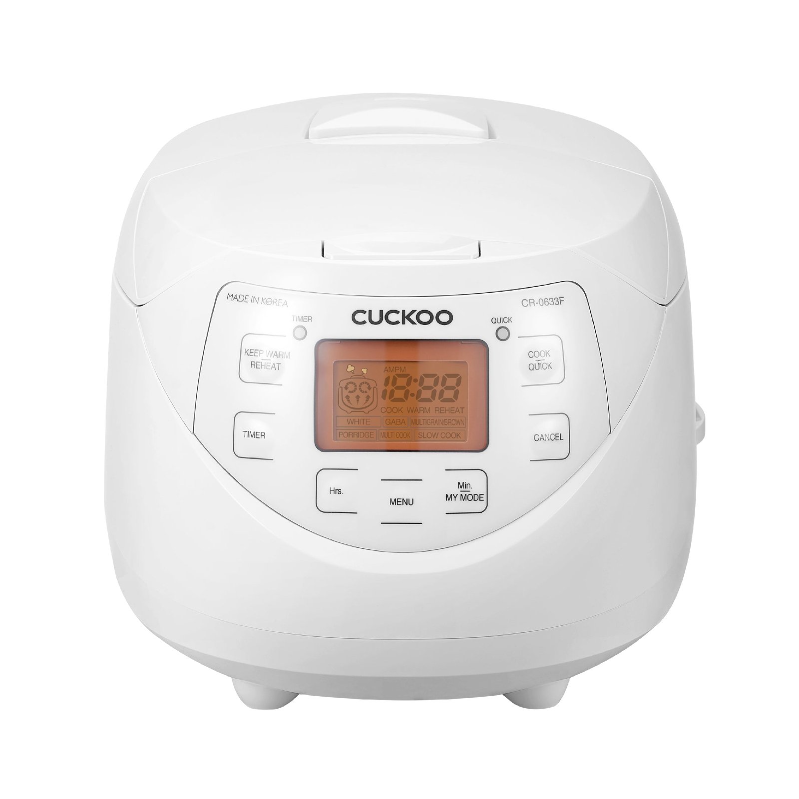 Cuckoo 6-cup Micom rice cooker (CR-0633F)